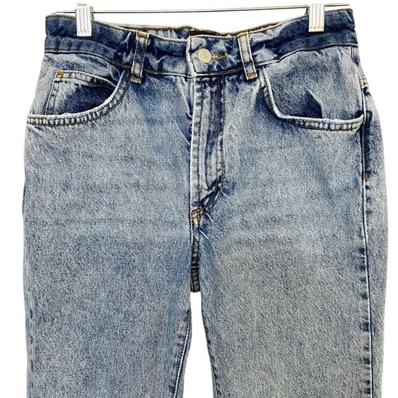 BDG Urban Outfitters High Waisted Distressed Straight Raw‎ Frayed Hem Jeans - 26 - Picture 2 of 13